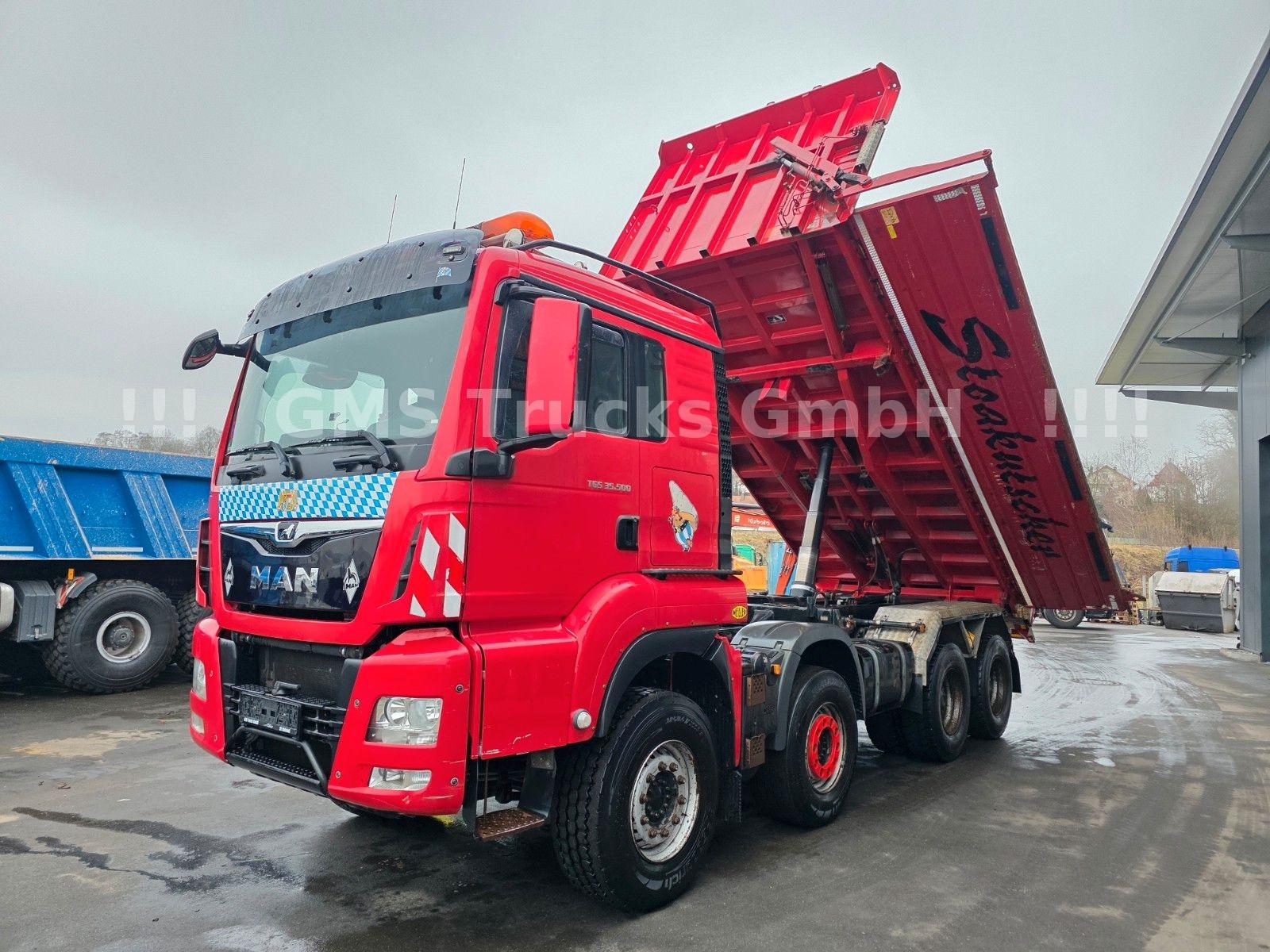 MAN TGS 35.500 / 8X4 / Meiller Bordmatik