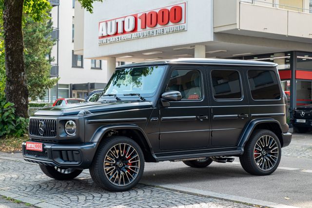 Mercedes-Benz G63 AMG / BLACK MATT  / BlackRed / 2025