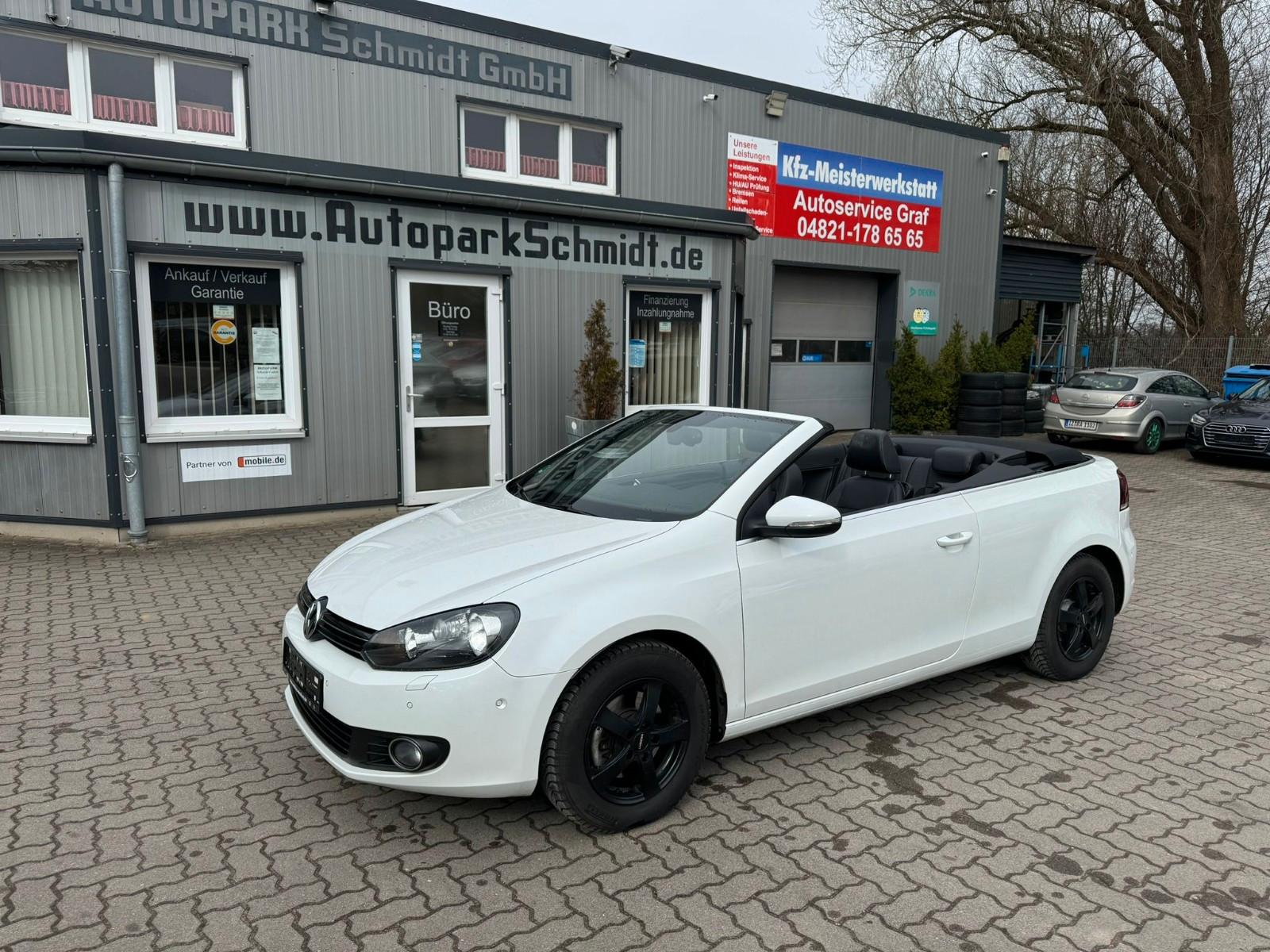 Volkswagen Golf VI Cabriolet SZHG°TEMPO°NAVI°PDC°SCHECKHEFT