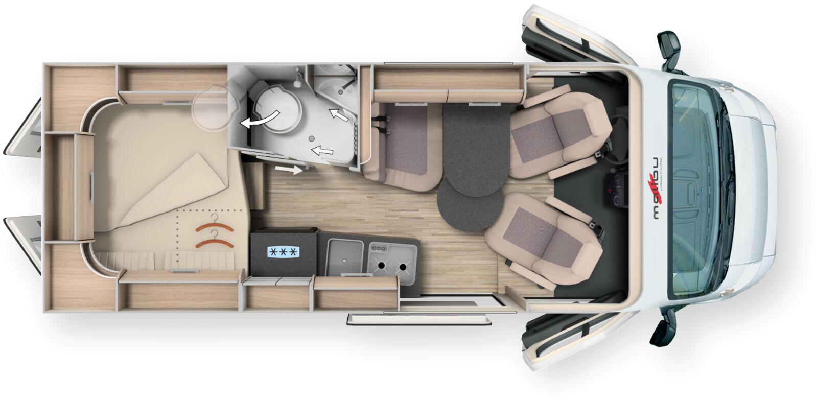 Malibu Van diversity 600 DB K 