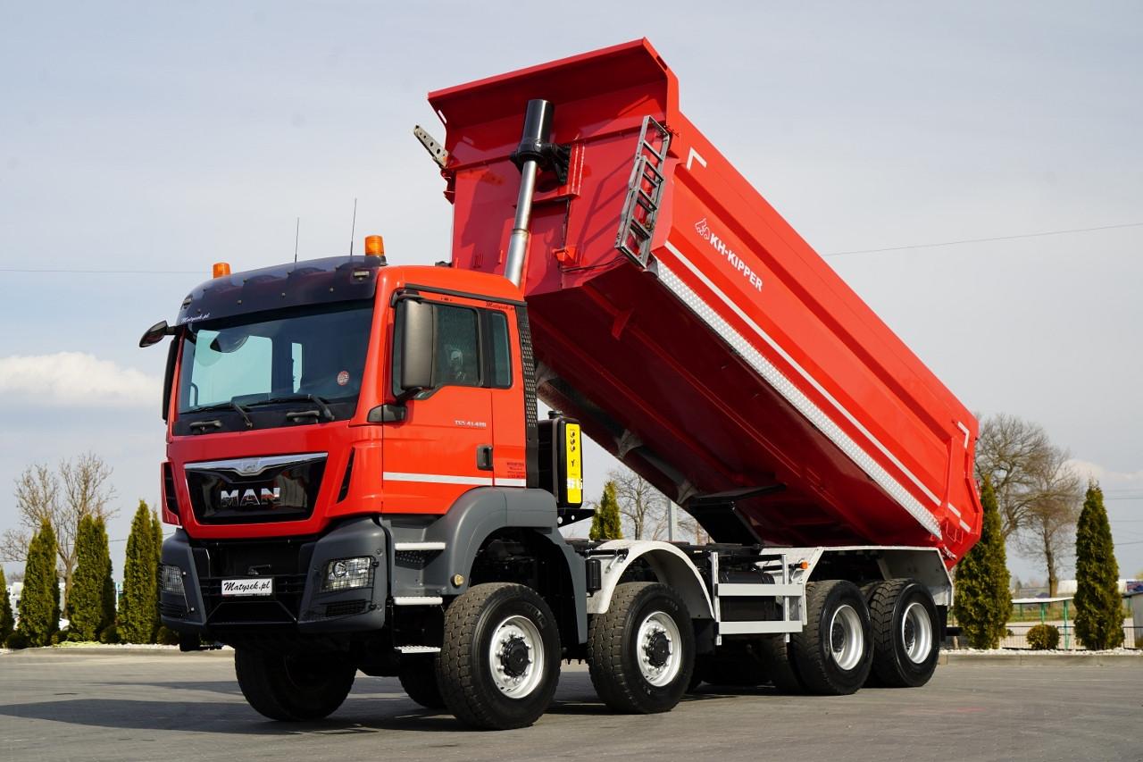 MAN TGS 41.480 / 8X8 / WYWROTKA TYLNOZSYPOWA / KH KI