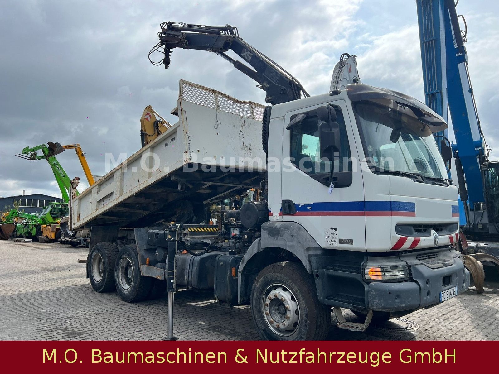 Fahrzeugabbildung Renault Kerax 320  dci/ AC / 6x4 / Hiab Kran / Bordmatik