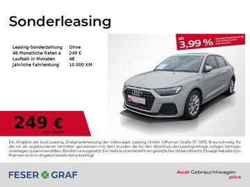 Audi Leasing Angebot: Audi A1 Sportback Advanced 30TFSI Navi PDC Plus Sound