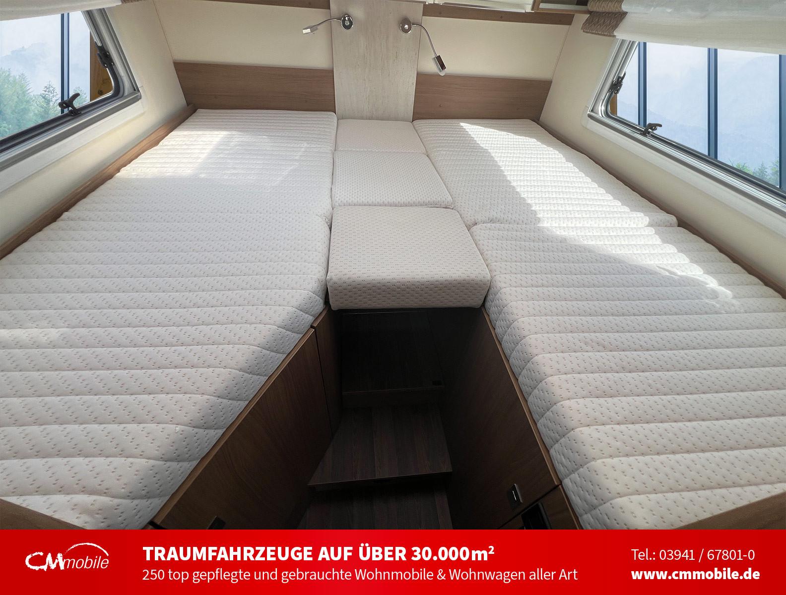 Bürstner Viseo 690 G - Hub & Einzelbetten - 1. Hand -