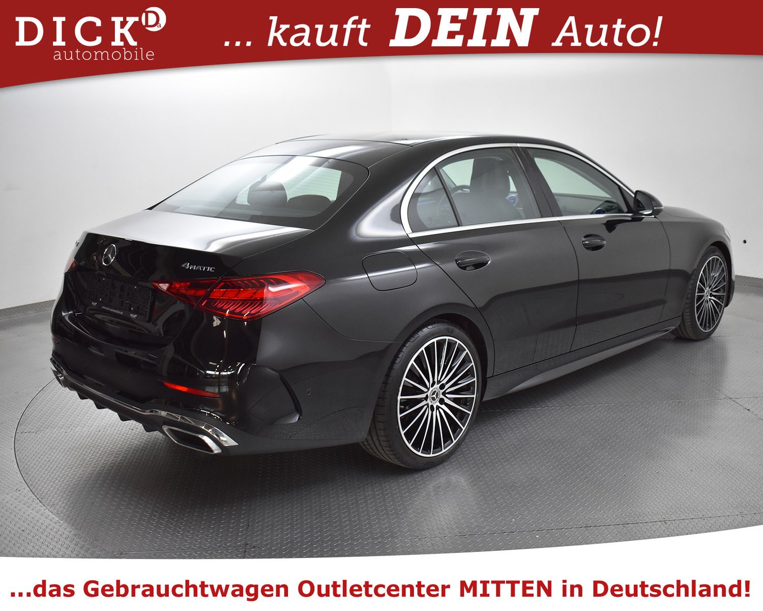 MERCEDES-BENZ C 200 4Mat 2X AMG Line WIDE+NAVI+LED+SHZ+360+19" - Image 7