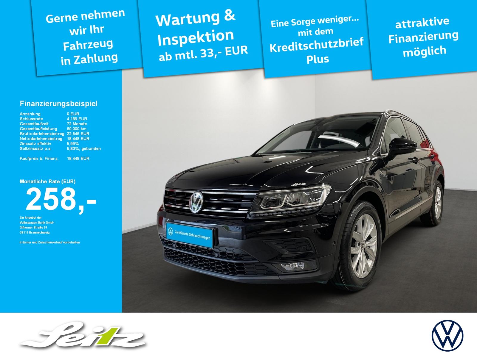 Volkswagen Tiguan 1.5 TSI Comfortline *AHK*LED*KAMERA*NAVI*