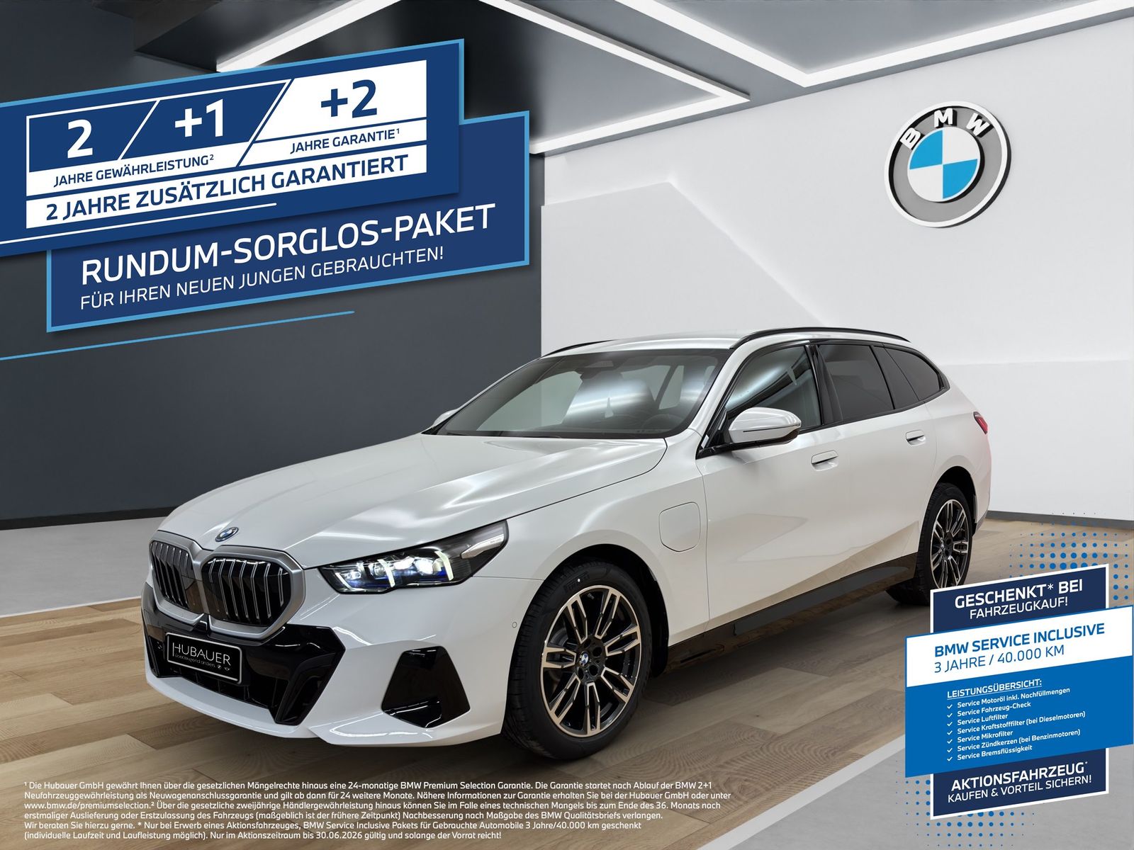BMW 530e Touring [M Sport, BSI Paket (3J/40.000km)]