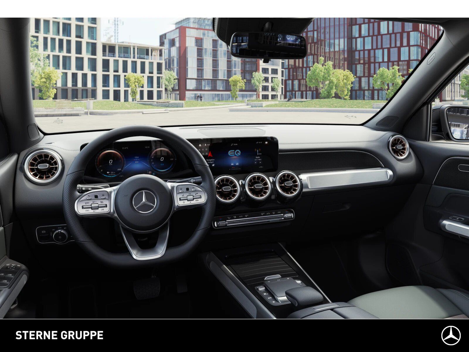 Mercedes-Benz EQB 300 4M Electric Art NIGHT Totwinkel Ambiente foto 4