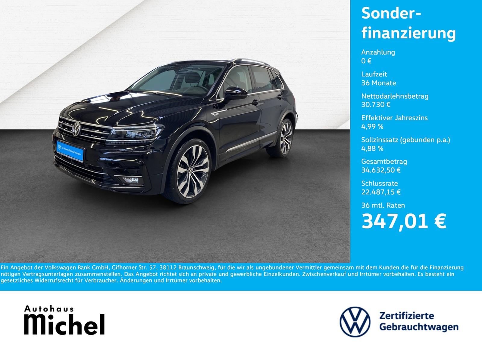 Volkswagen Tiguan TSI DSG 4M Highline R-Line Leder Pano DCC
