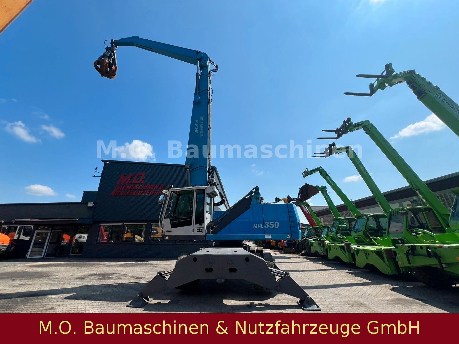 Fahrzeugabbildung Fuchs MHL 350  / AC  /Polypgreifer / ZSA /AC / Hochf.K