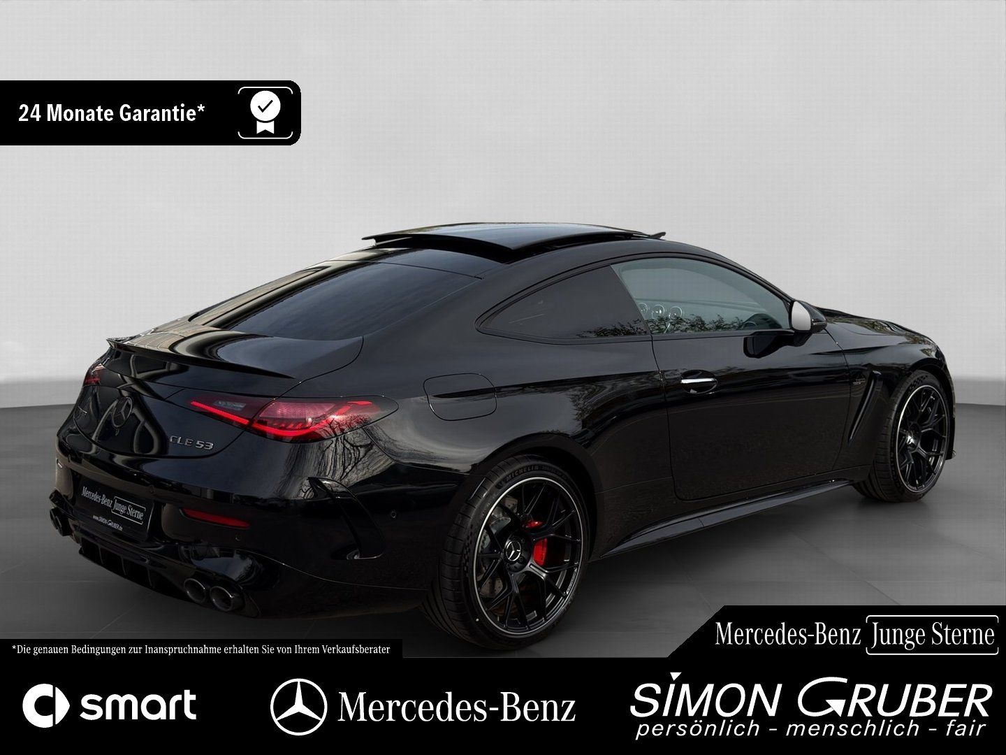 Fahrzeugabbildung Mercedes-Benz CLE 53 4M+ AMG Optik Dyn+ Night II Nappa Carbon