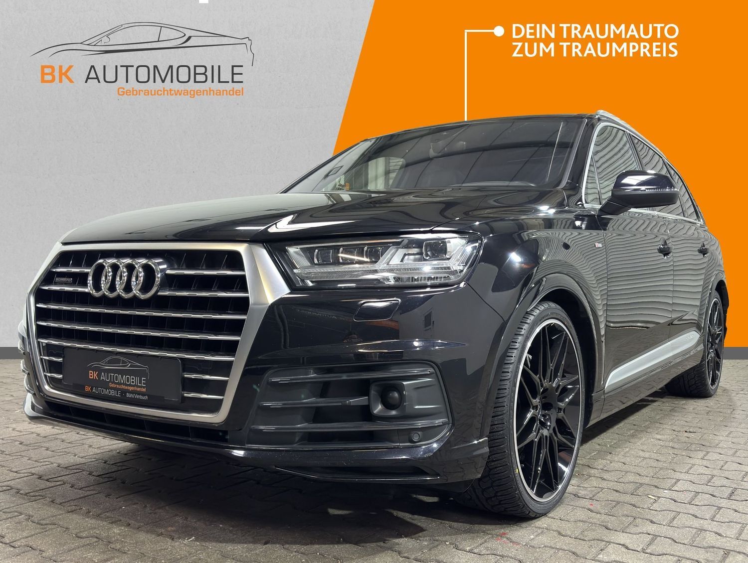 Fahrzeugabbildung Audi Q7 50TDI Qua SLine 22Zoll#Matrix#Pan#Bose#HUD#AA