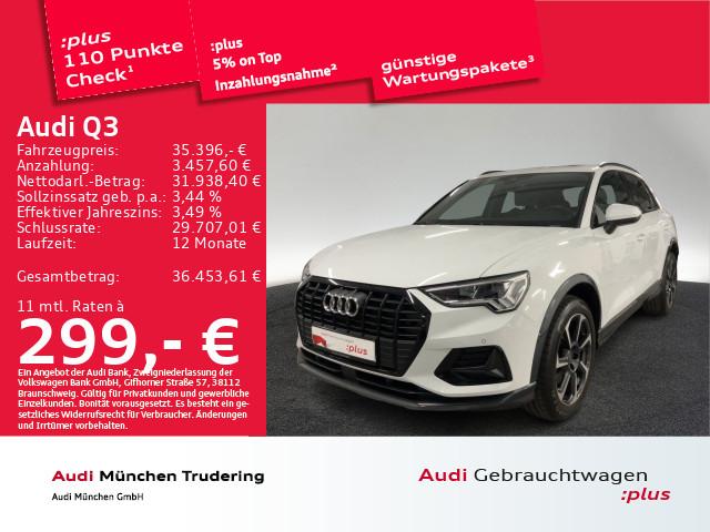 Audi Q3 40 TFSI qu. S tronic advanced Pano/Virtual/Na