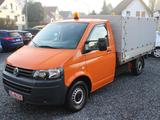 Volkswagen T5 Transporter Pritsche Tieflader Plane*1-Hand*A - gebrauchte VW T5 Transporter aus dem Jahr 2013