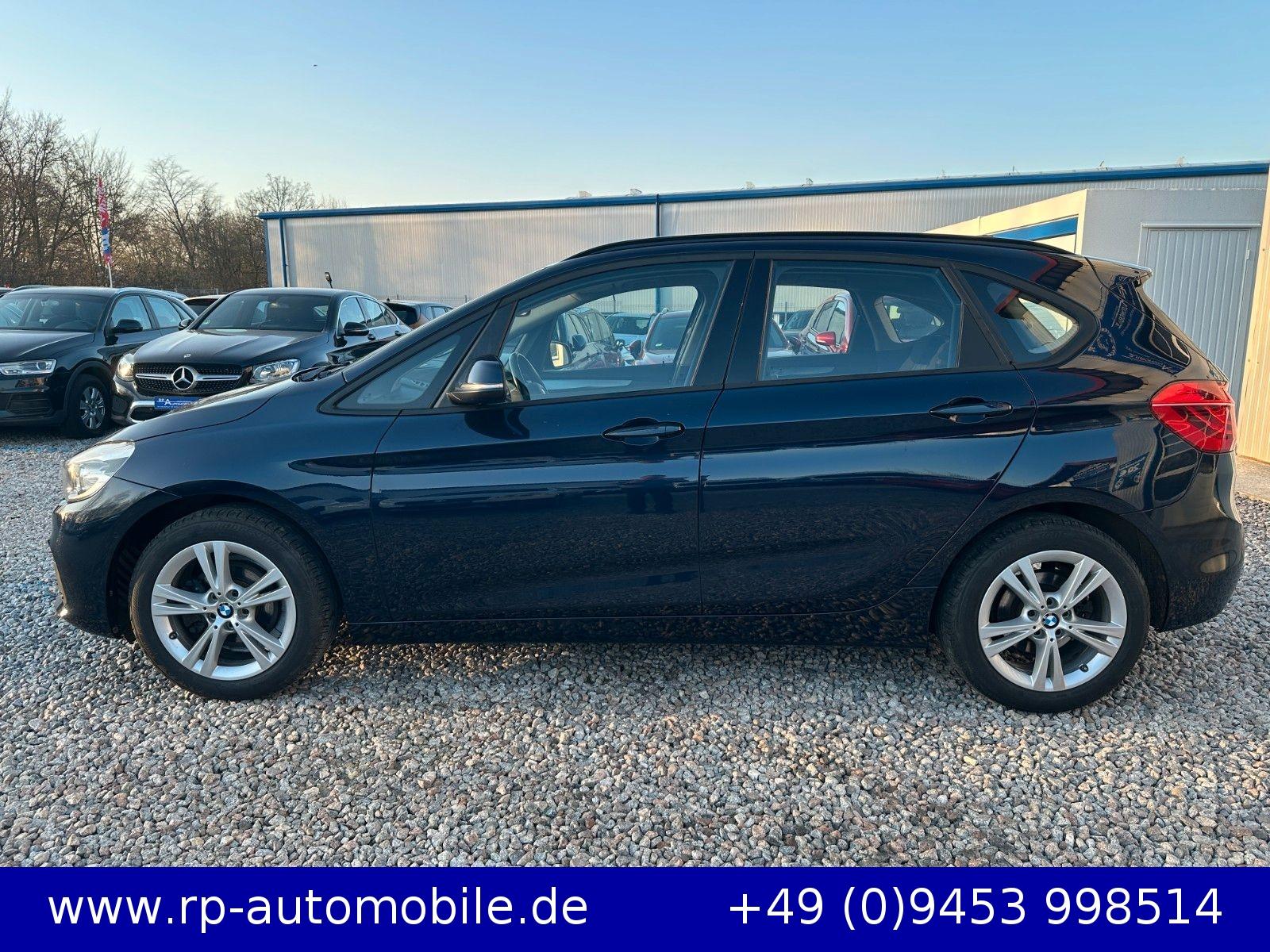 BMW 218 Active Tourer 218 d KLIMA NAVI LED AHK PDC