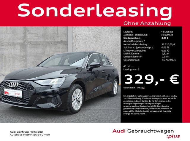 Audi A3 Sportback 40 TFSIe LED VIRTUAL NAVI+ KAMERA