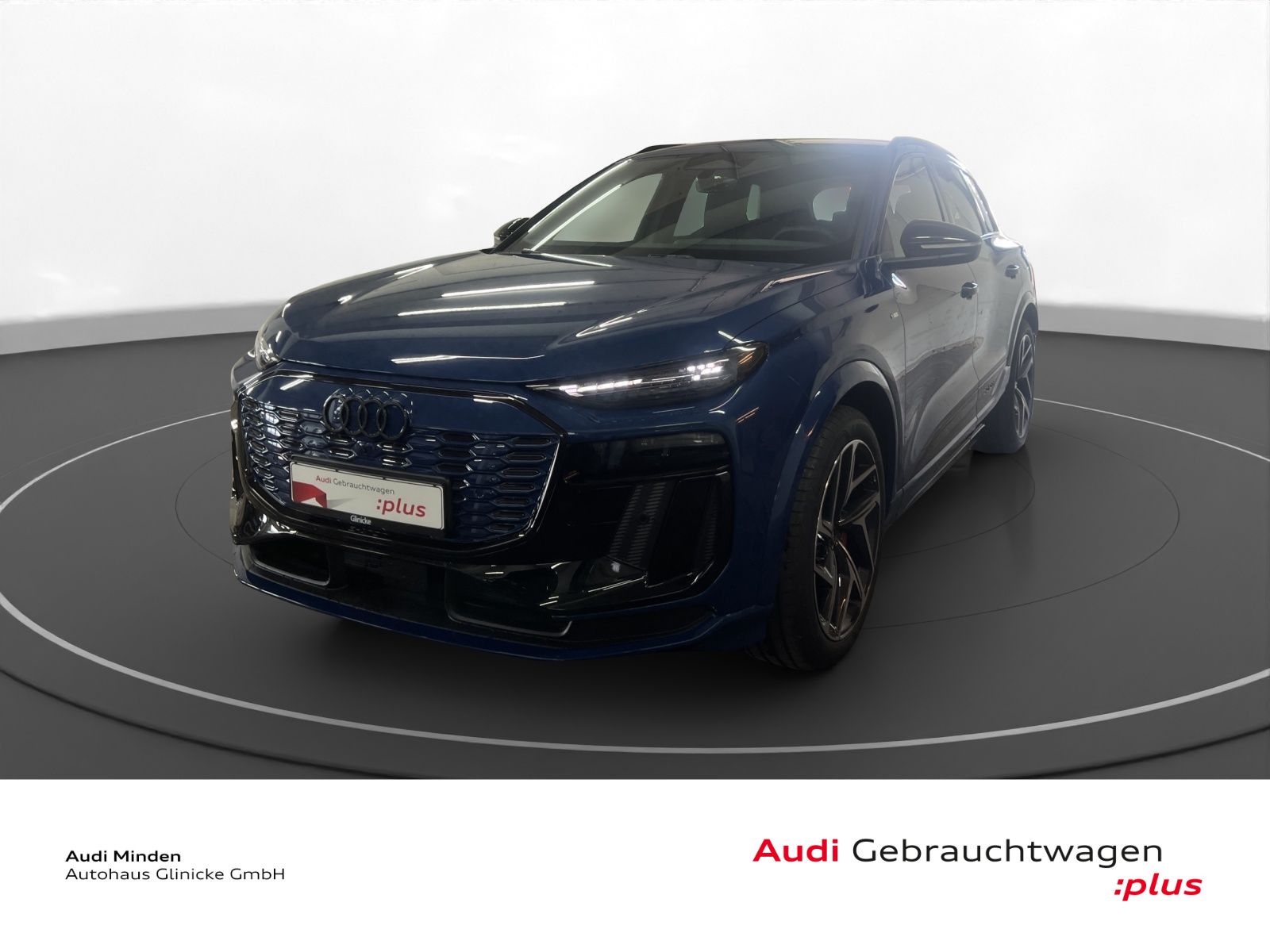 AUDI Q6 e-tron perf. edition one blue Luft AHK LM 21"