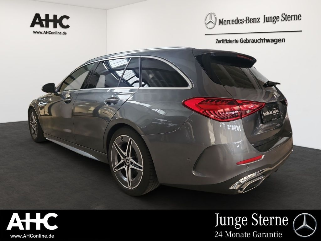 Fahrzeugabbildung Mercedes-Benz C 180 T AMG AHK Totwi. LED SHZ KAM Sport Ambie.
