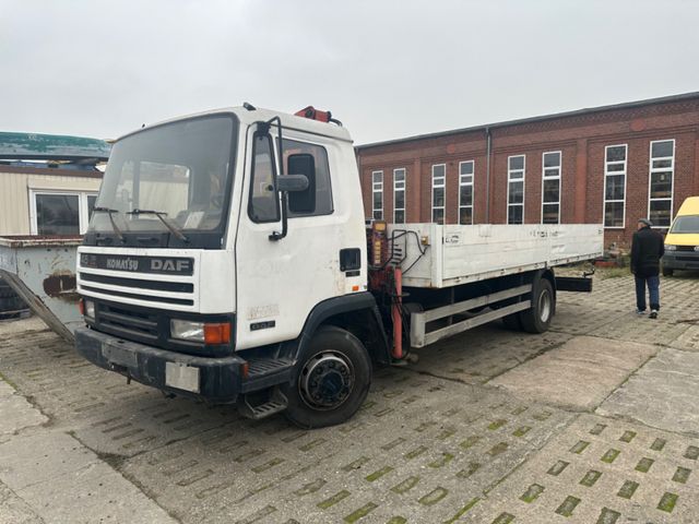 DAF AE 45  Pritsche/Palfinger Kran PK 3500