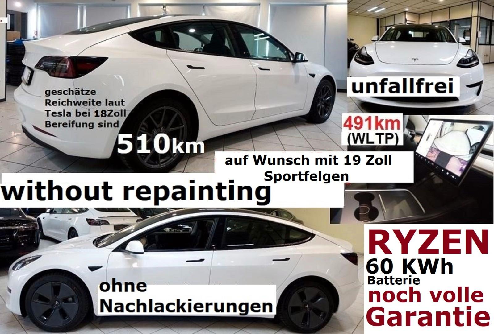 Tesla Model 3+ohne Nachlackierung+ kaufe auch Tesla an
