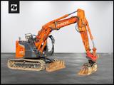 Hitachi ZX 135 US-7 Verstell-Ausleger KLIMA KAMERA TOP