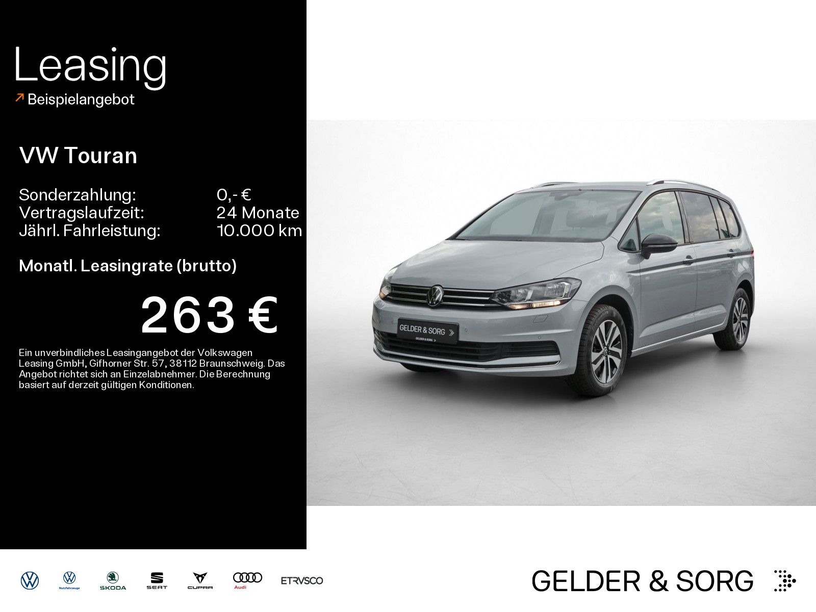 Volkswagen Touran 1.5 TSI Comfortline 7Sitzer*RFK*ACC*DAB+