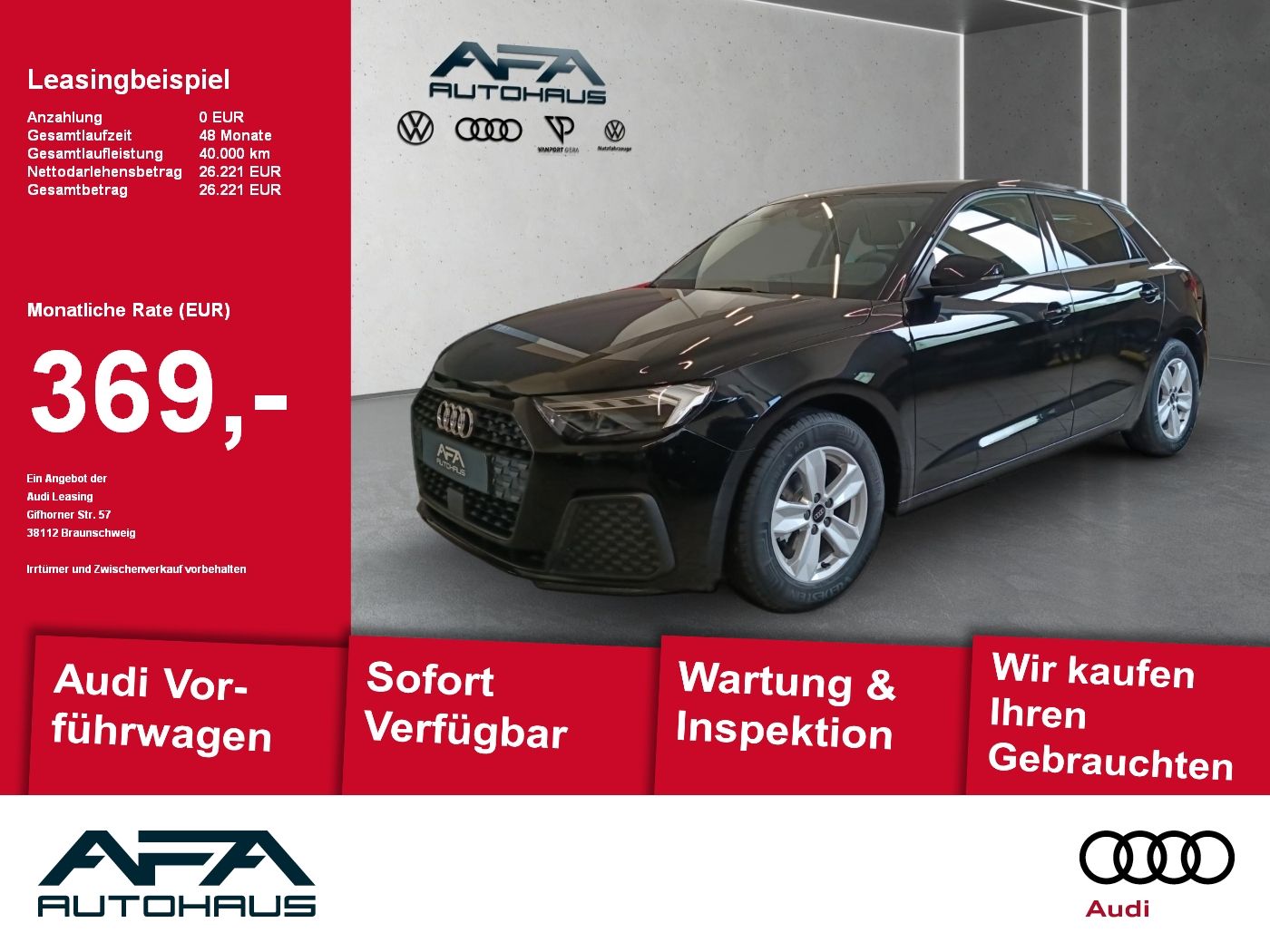 Audi A1 Sportback 25 1.0 TFSI FLA SpurH LED Navi PDC