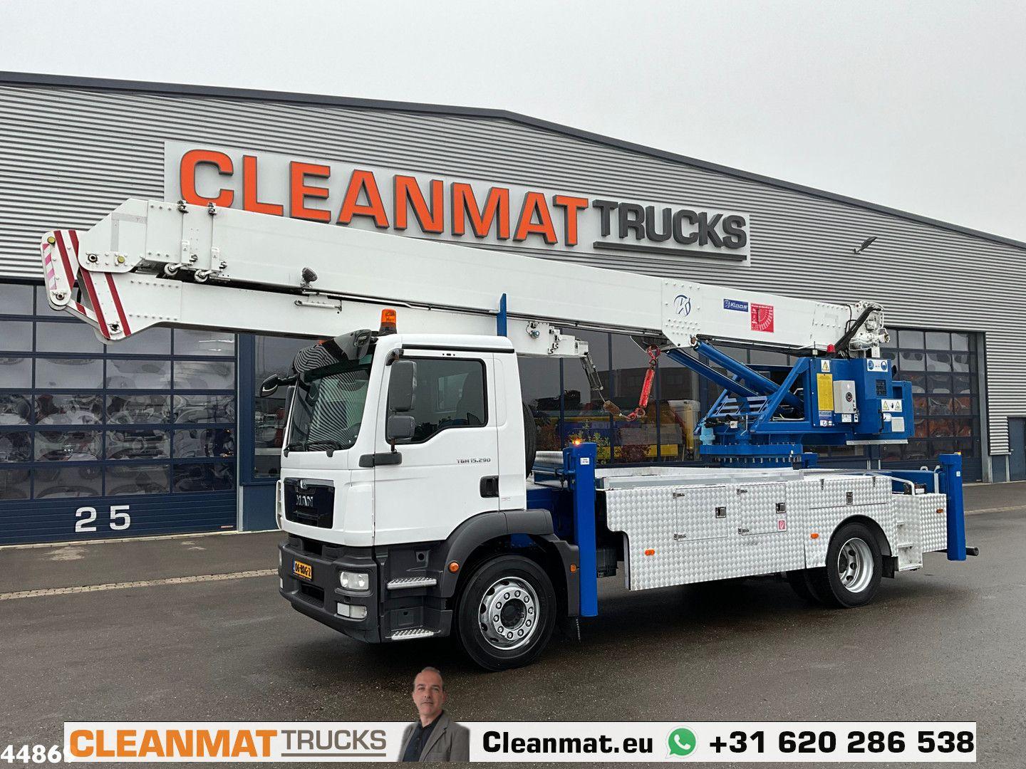 MAN TGM 15.290 Klaas 35 meter Dachdecker Kran