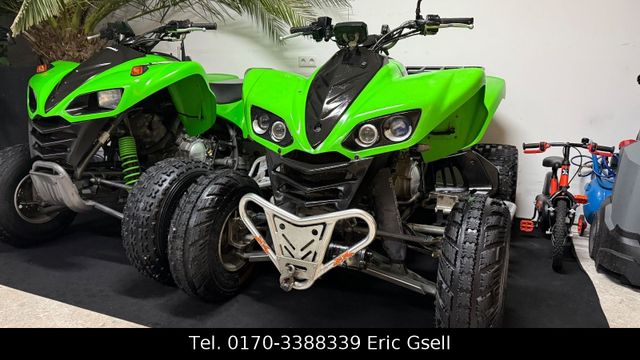 Kawasaki KFX 700 V Force LOF ZULASSUNG LEO VINCE