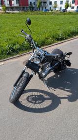 Suzuki Ls 650 Savage else bobber Umbau  - SUZUKI CHOPPER LS 650