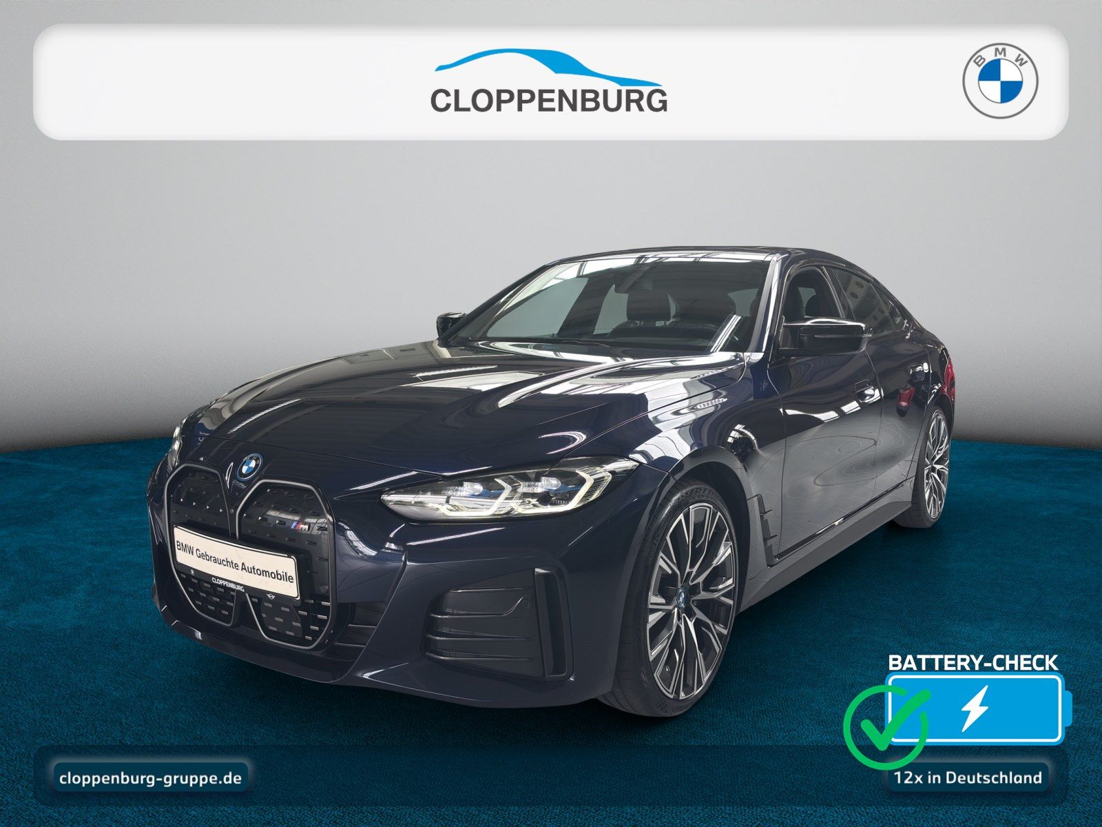 BMW i4 M50 Gran Coupé AHK+Navi+360°+Laser+ACC+SHZ+BT