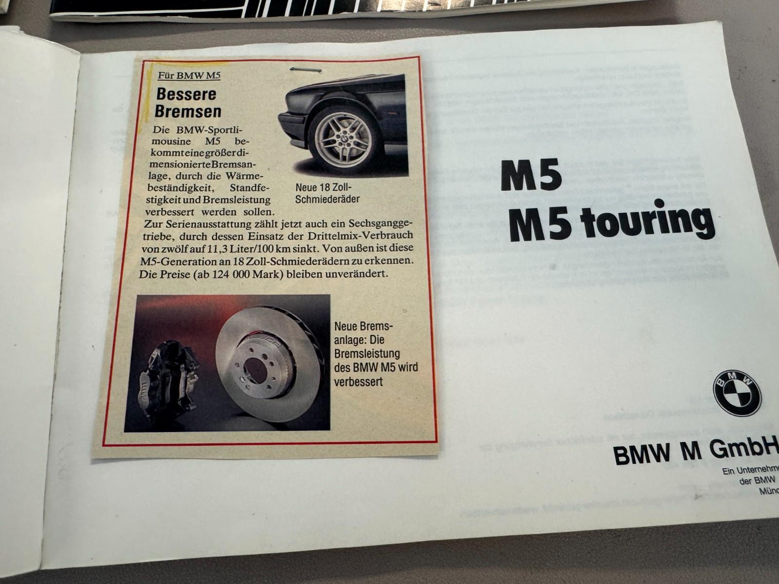 BMW M5 3.8 6 gang AVUS BLAU, 1 of 404