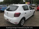 Dacia Sandero SCe 75 Essential,5-TÜRIG,1-HAND,KLIMA - Dacia Sandero: Weiß
