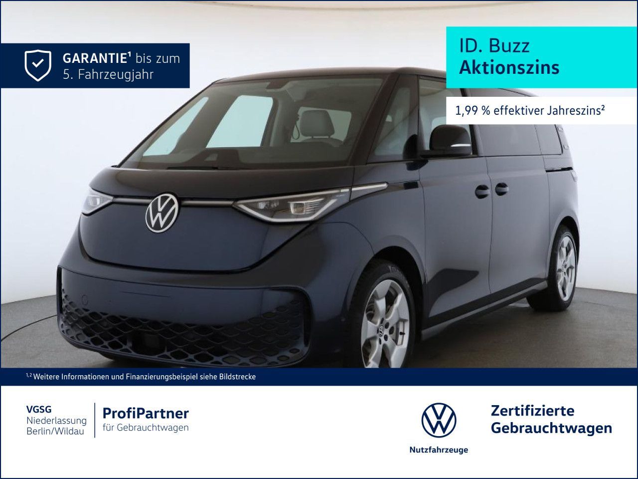 Volkswagen ID. Buzz Pro Lang 7-Sitzer IQLight AHK Bluetooth