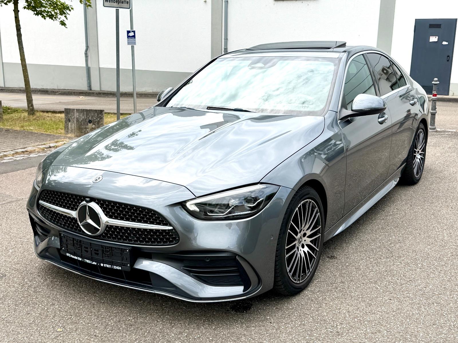 Mercedes-Benz C 200AMG Line 4 Matic R-CAM/SCHIEBEDACH/SPUR/LED