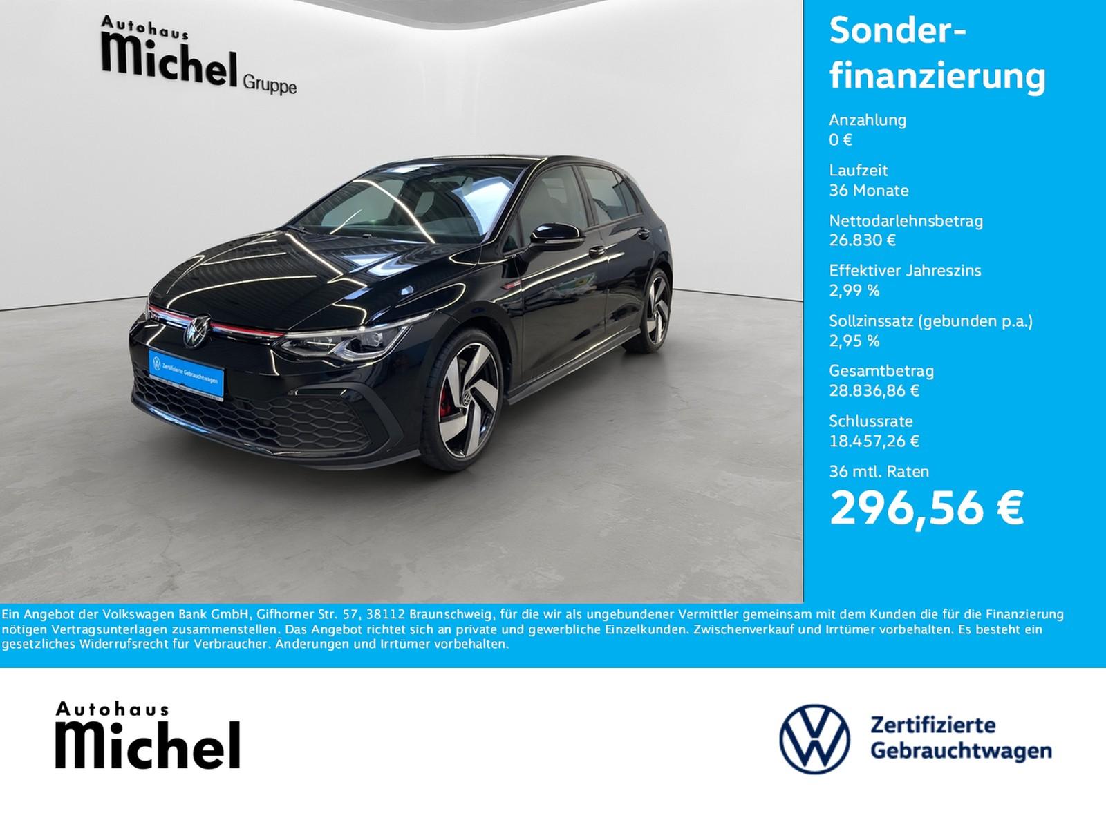 Volkswagen Golf 8 TSI DSG GTI LED-Plus AHK AppConnect, миниатюра 2