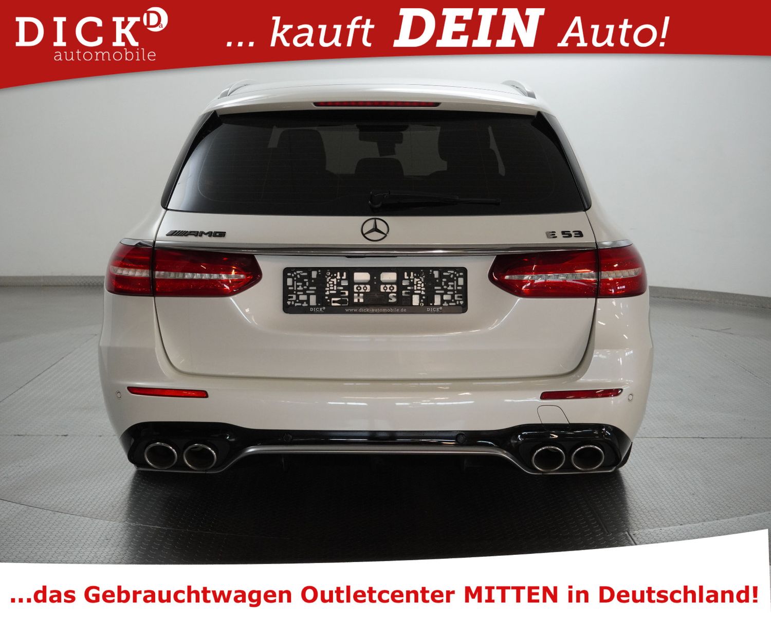 Fahrzeugabbildung Mercedes-Benz E53 AMG 4M+ NIGHT+LUFT+PANO+BURM+360+MEMO+20+VOL