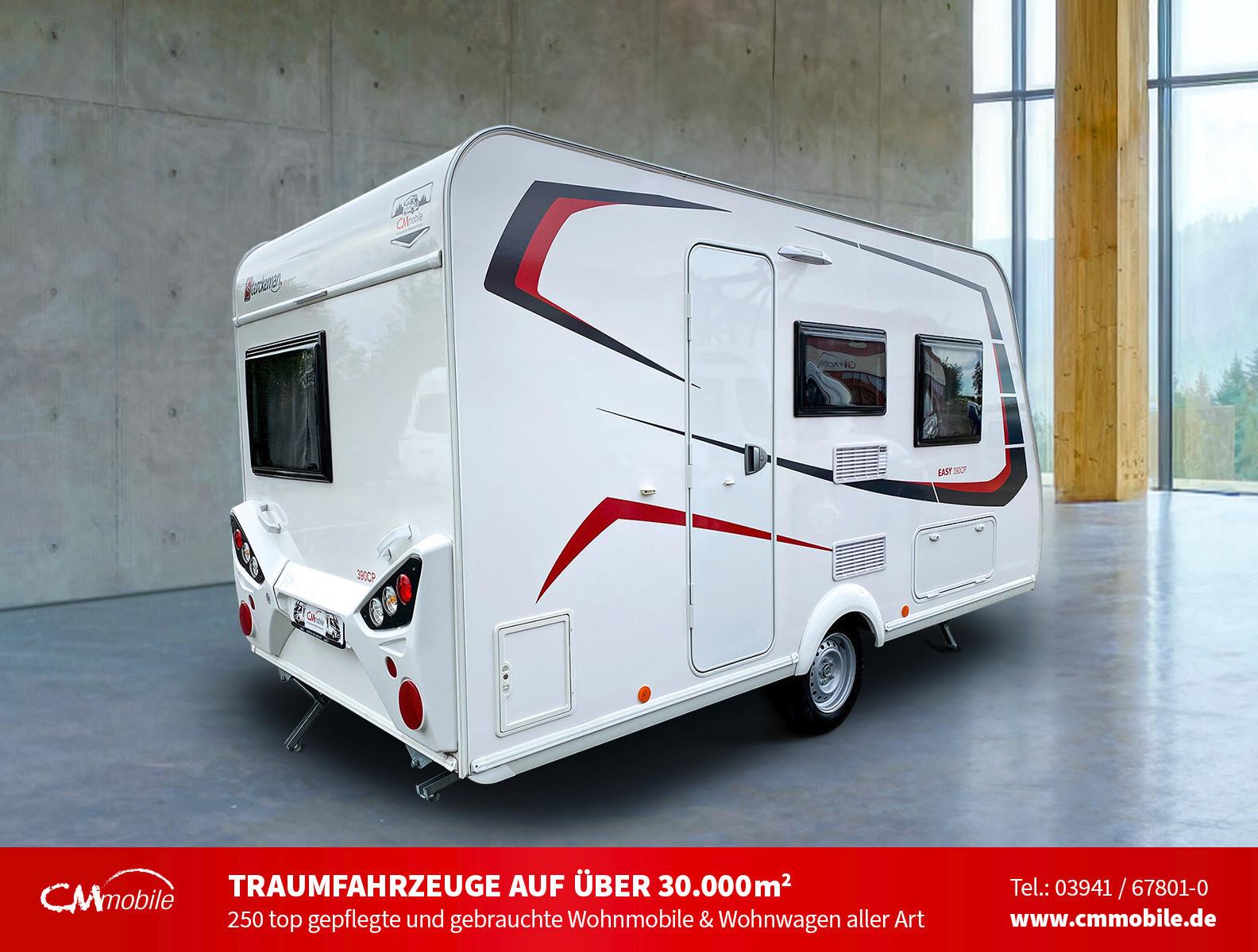 Sterckeman Easy 390 CP - Festbett - 4er Sitzgruppe -