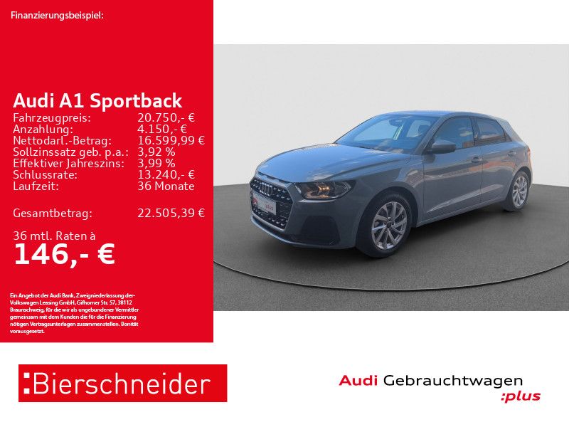 Audi A1 Sportback 30 TFSI advanced SHZ GRA PDC imagem 2