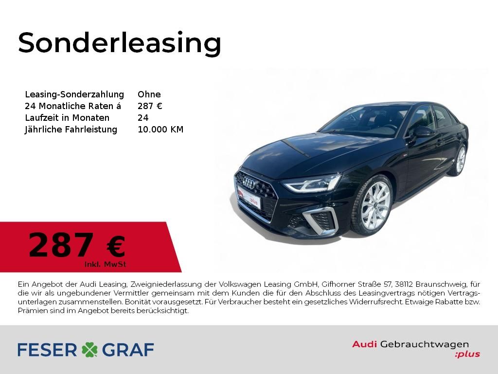 Audi A4 Limousine S line 45 TFSI S Tronic NAVI+/VC