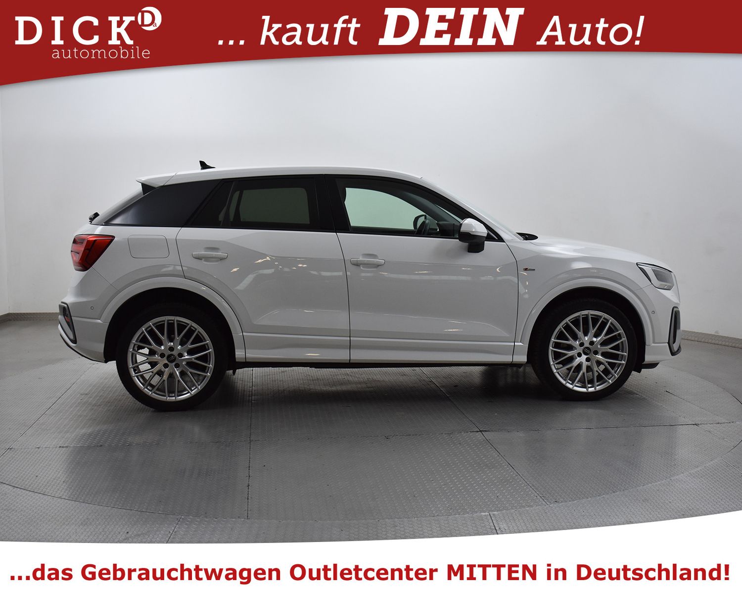Fahrzeugabbildung Audi Q2 35d Quatt S LINE SPORT+NAVI+KAMER+LED+AHK+19"