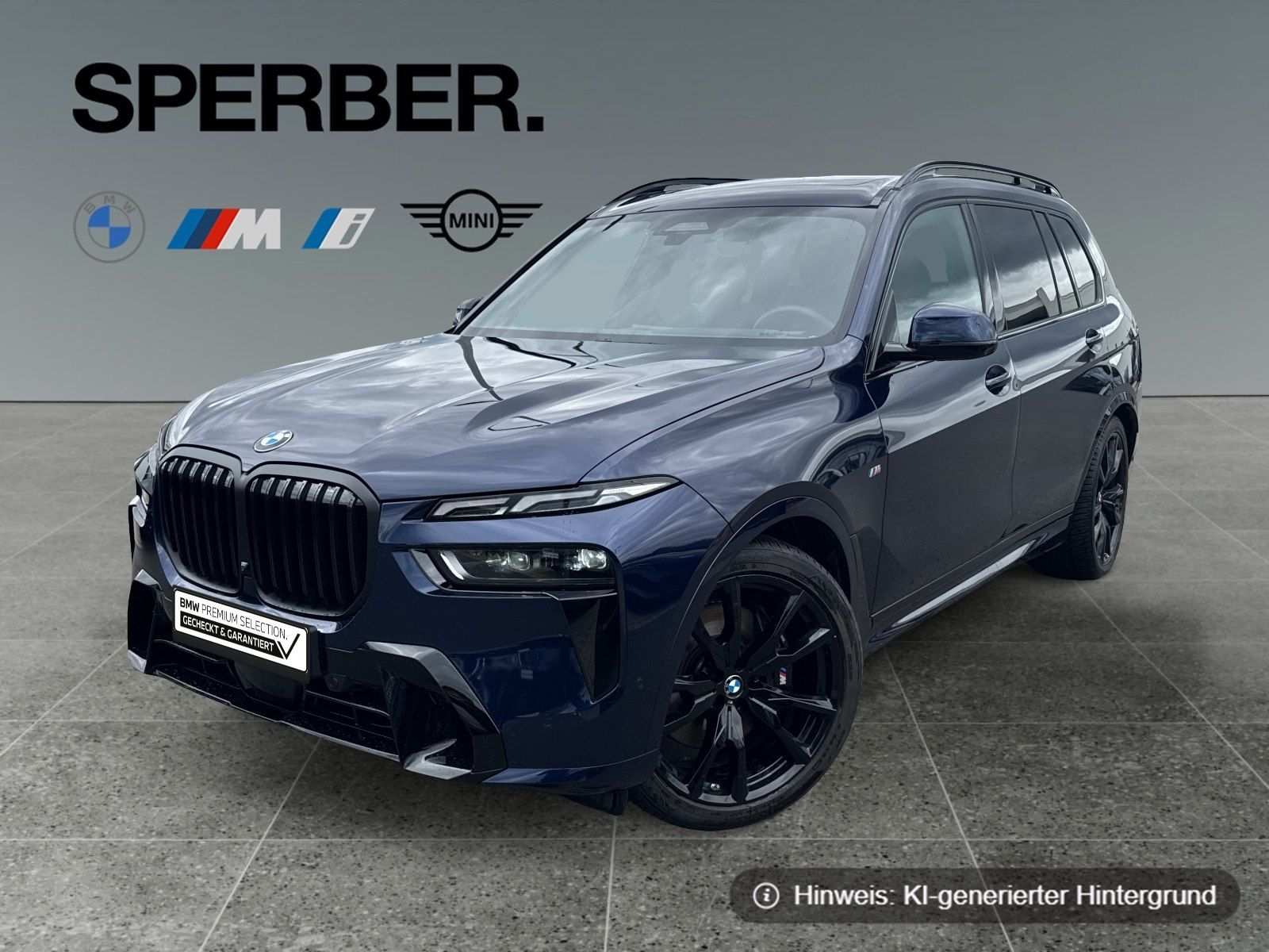 BMW X7 2025, 3.0D dīzelis, Automāts, SUV/Apvidus, Zils — Latvijā