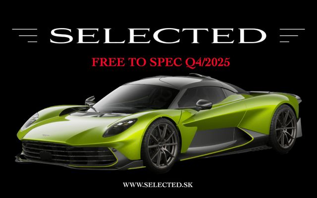 Aston Martin Valhalla*FREE-TO-SPEC*Q4-2025 *NEW*WORLDWIDE*