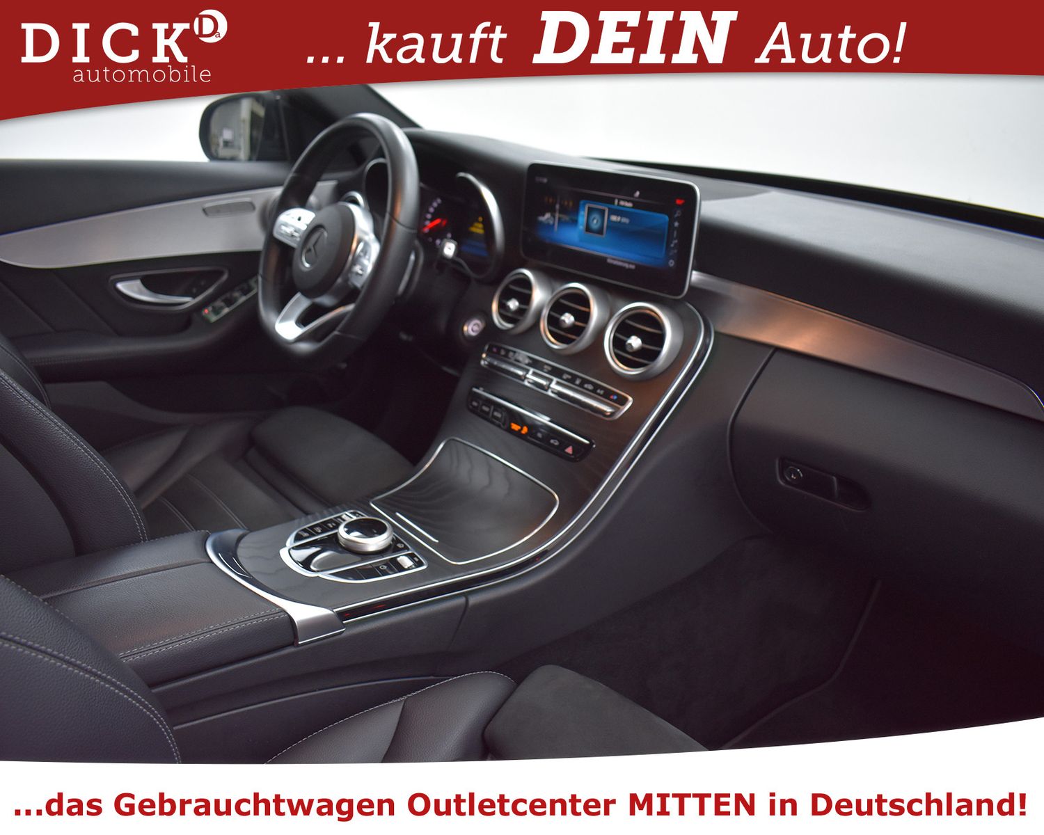 MERCEDES-BENZ C 300d T 9G AMG Line NIGHT+BURMES+STANDHZ+LED+19 - Image 14