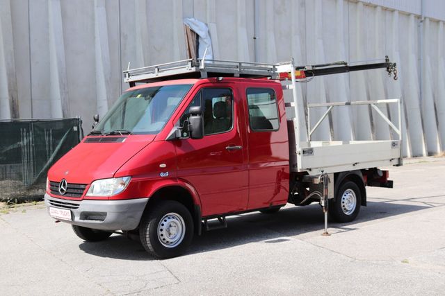 Mercedes-Benz Sprinter 313 4x4 Allrad DoKa Kran HMF 262T2