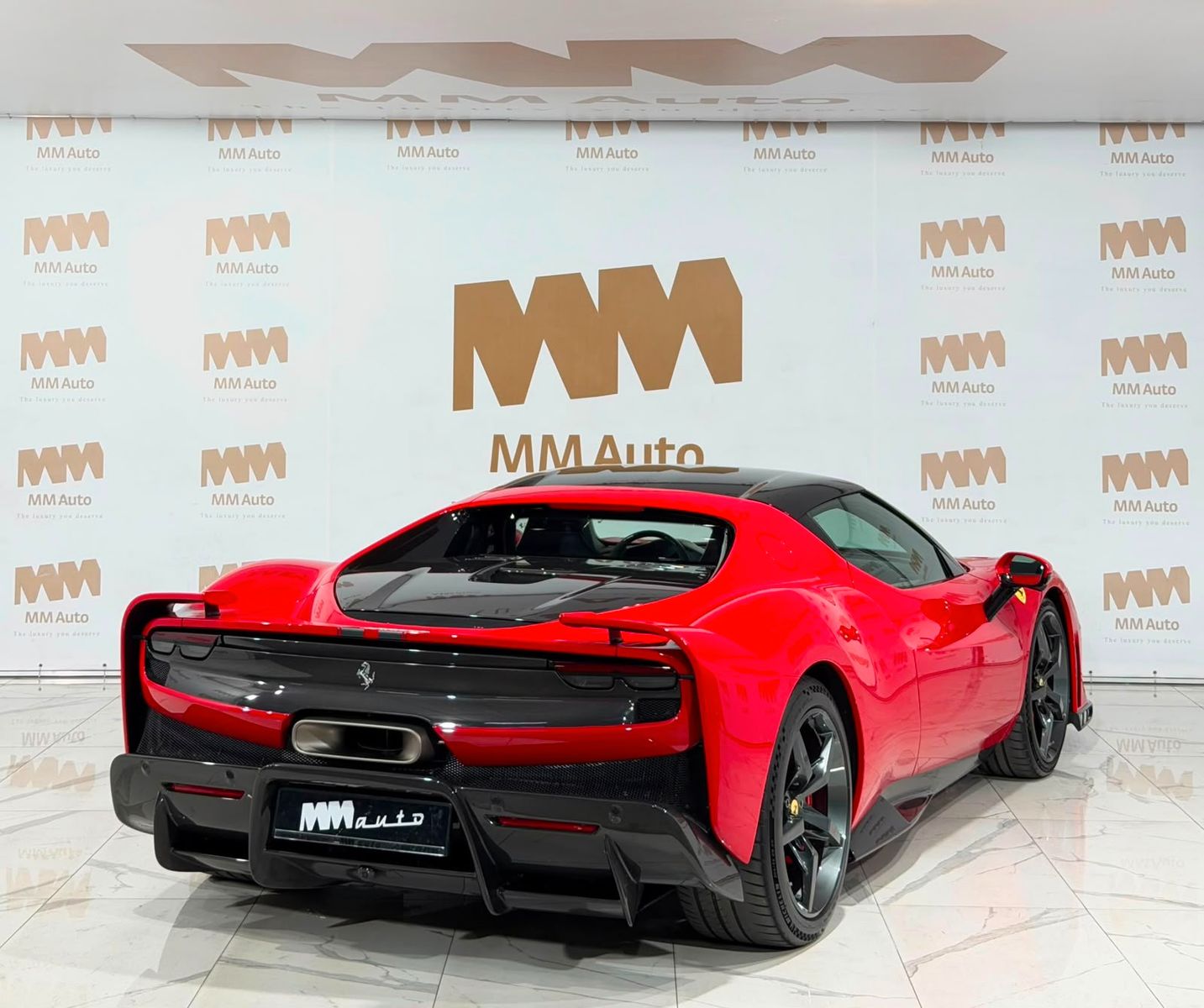 Ferrari 296 GTB Speciale Carbon Lift Surround COC Blanko imagem 2