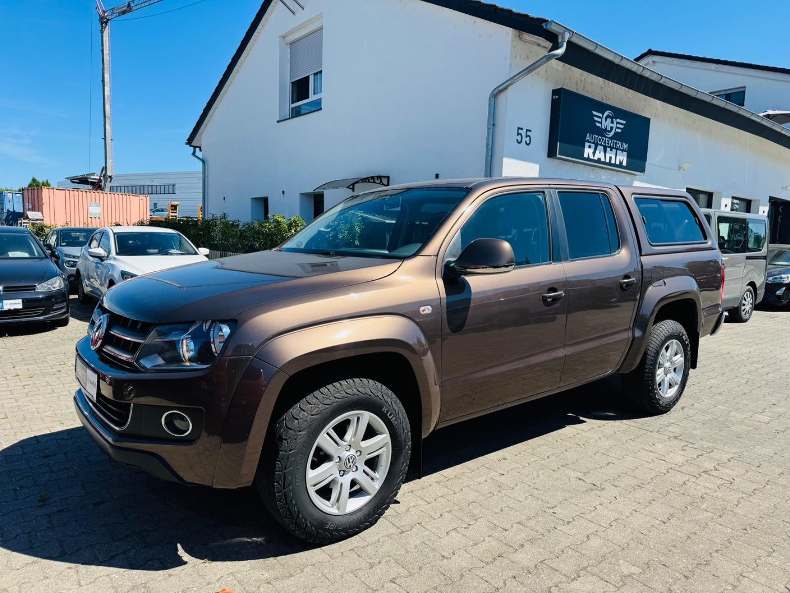 VOLKSWAGEN AMAROK 2.0 TDI 4MOTION 163ch - DOUBLE CAB - INTERIEUR CUIR - ATTELAGE - GPS - CLIMATISATION BI-ZONE