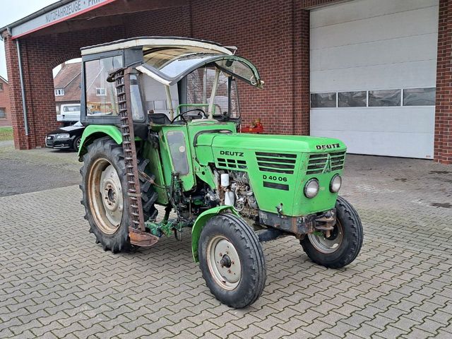 Deutz-Fahr 4006 Oldtimer BJ 1972 Mähbalken 26 km/h