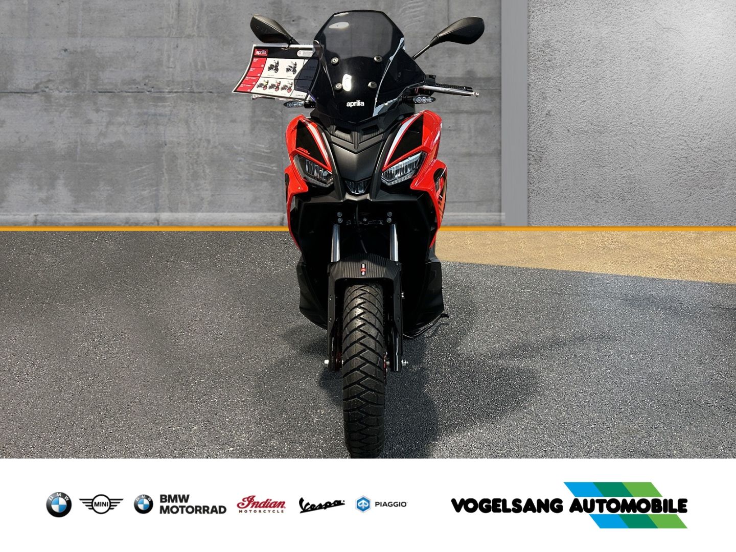 Fahrzeugabbildung Aprilia SR 125 SR-GT Sport, I-Get, Modell 2025, Voll-LED