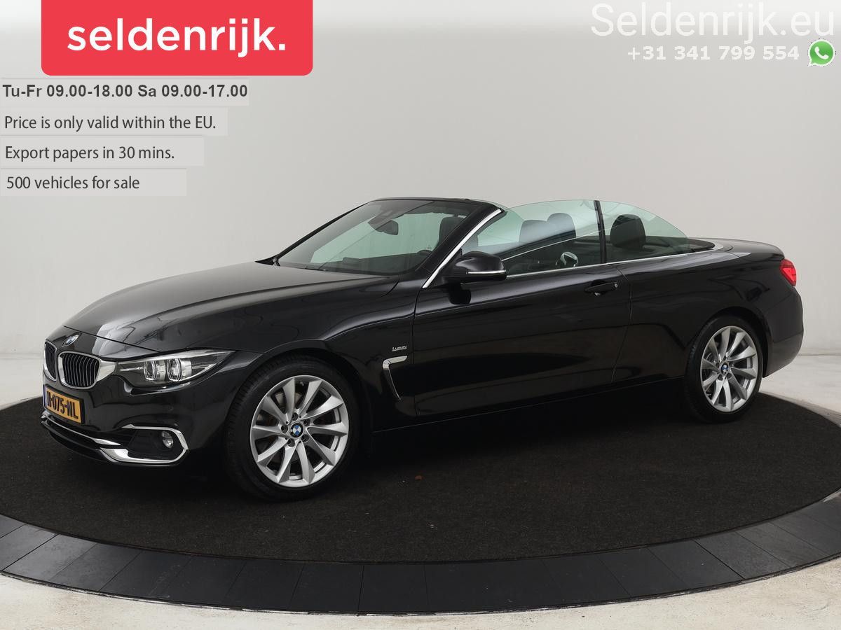 BMW 430 4-serie Cabrio 430i Luxury Line | Leder | si